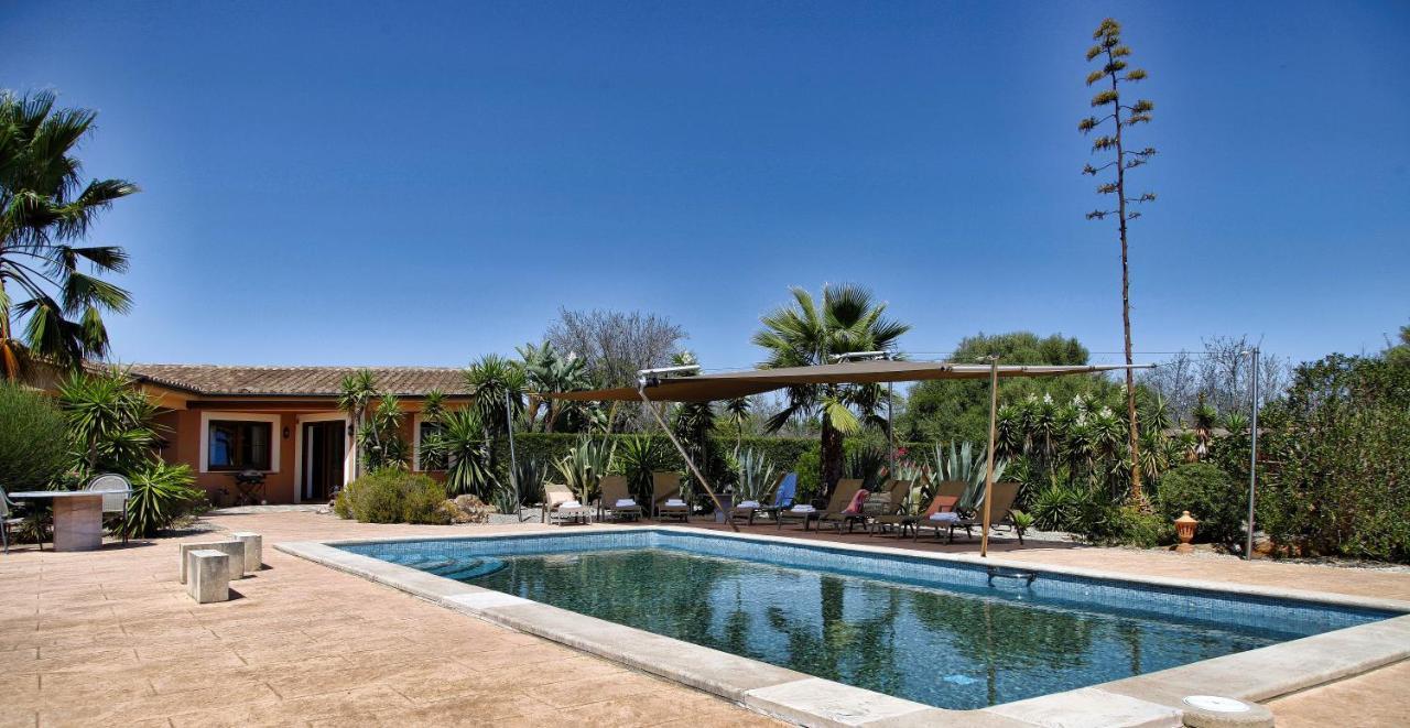 Finca Casa Mas Santanyi Bagian luar foto