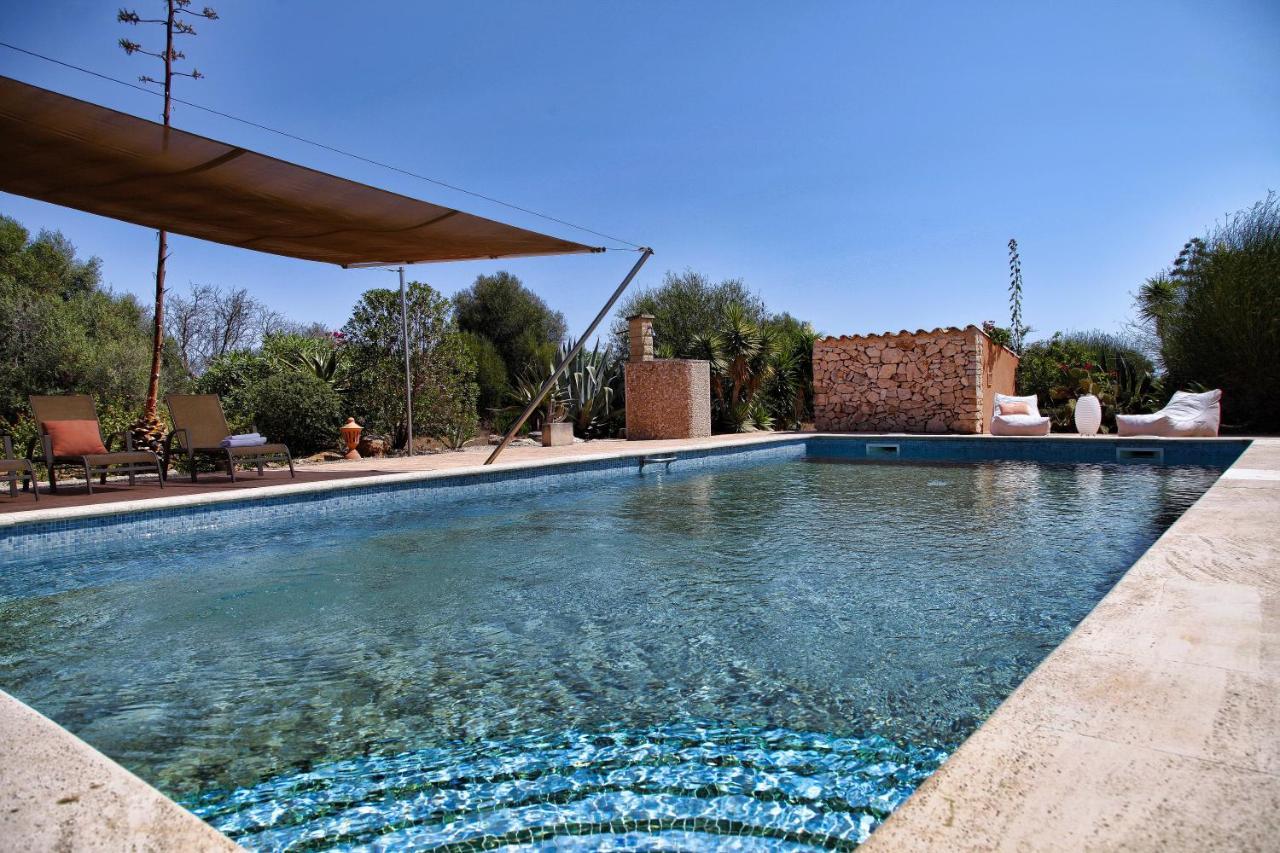 Finca Casa Mas Santanyi Bagian luar foto